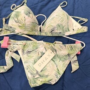 Phax Tropical Leaf Bikini Set